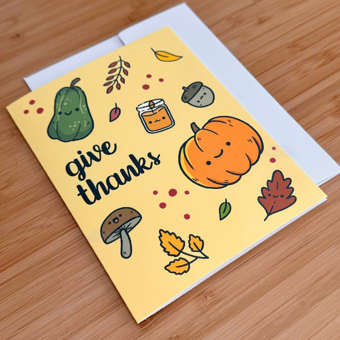 Give Thanks Greeting Card