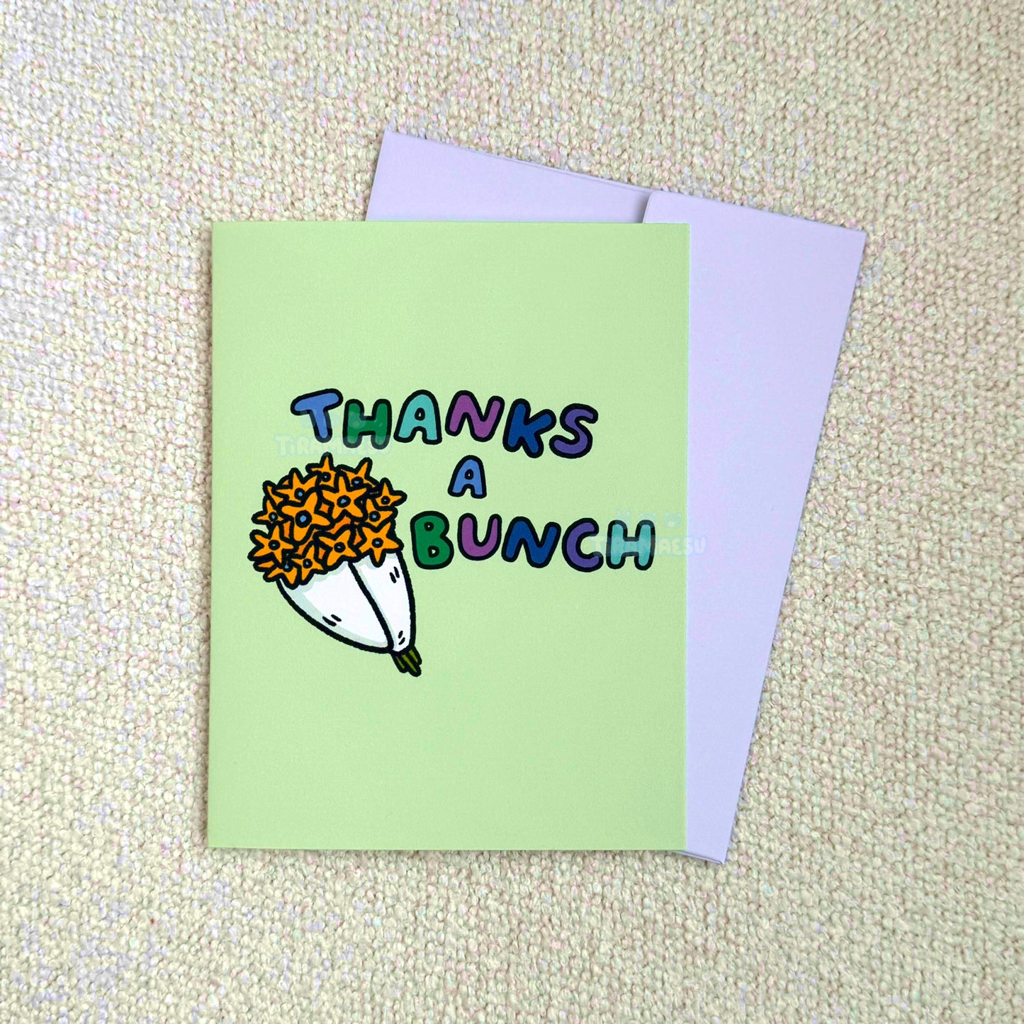 Thanks a Bunch! Greeting Card