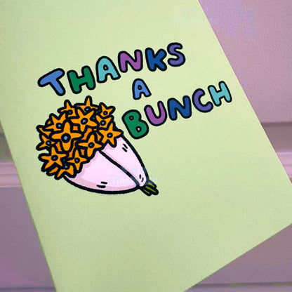 Thanks a Bunch! Greeting Card