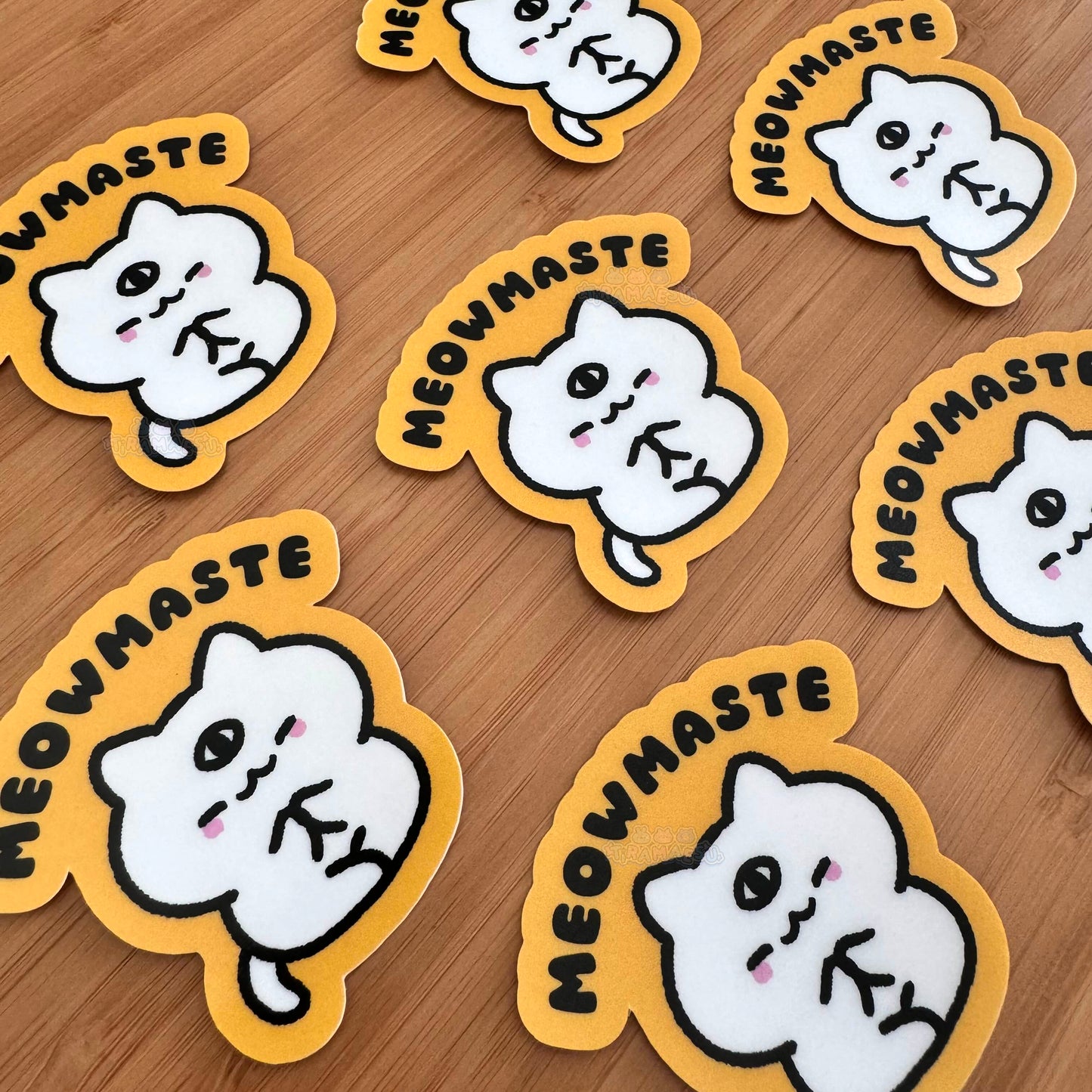 Meowmaste Sticker