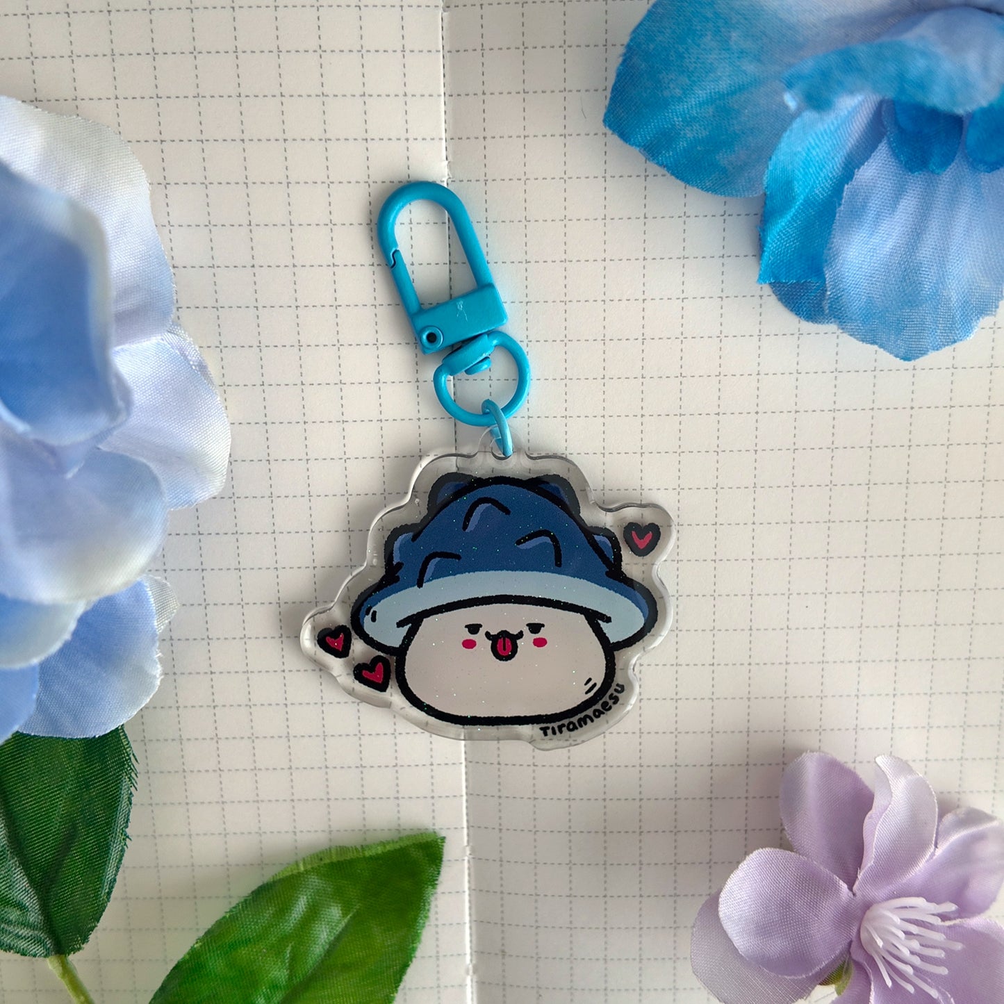 Horny Mushroom Keychain