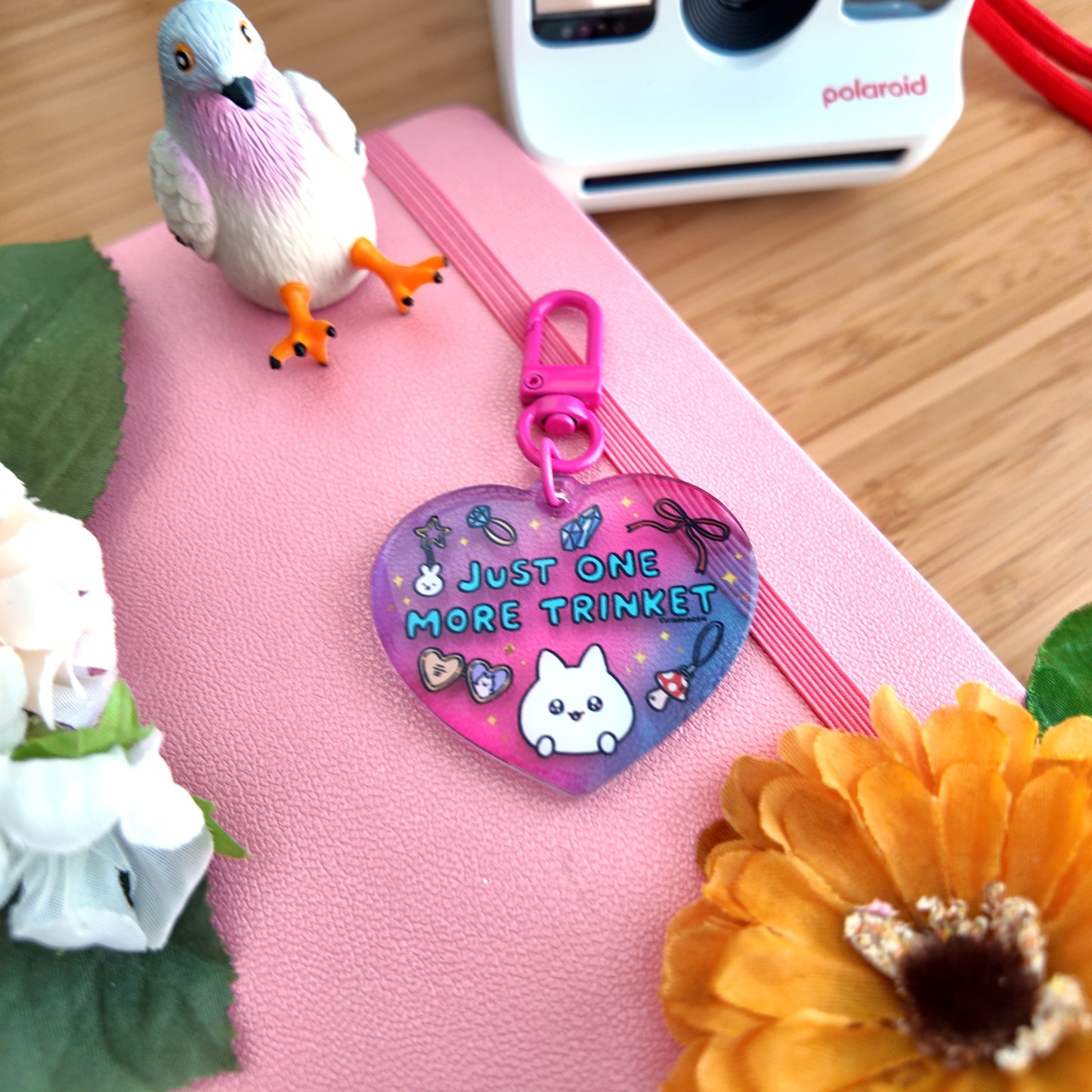 Just One More Trinket Keychain