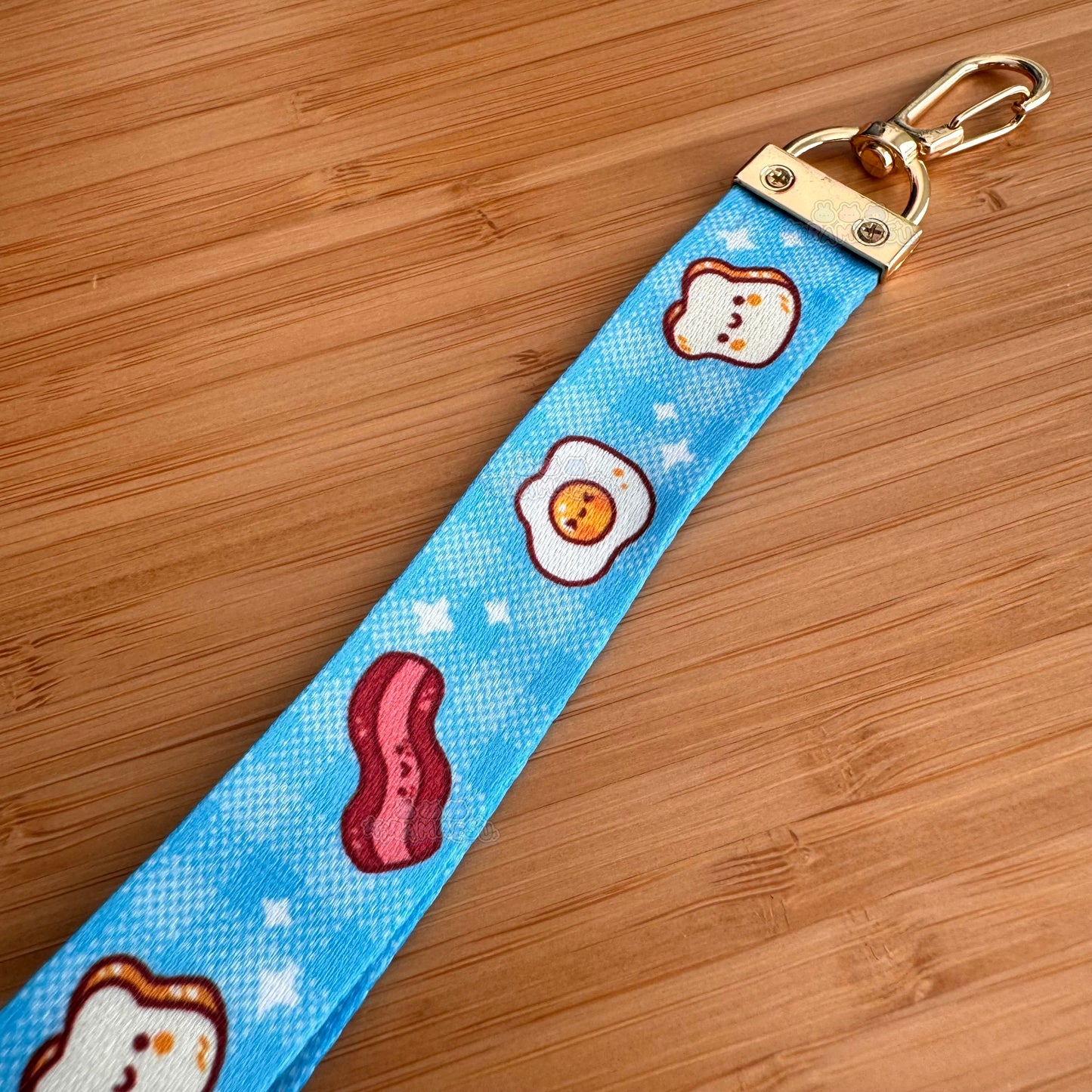 Breakfast Buddies Wristlet Lanyard