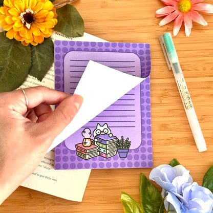 Reading Cat Notepad