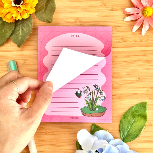 Snowdrop Notepad