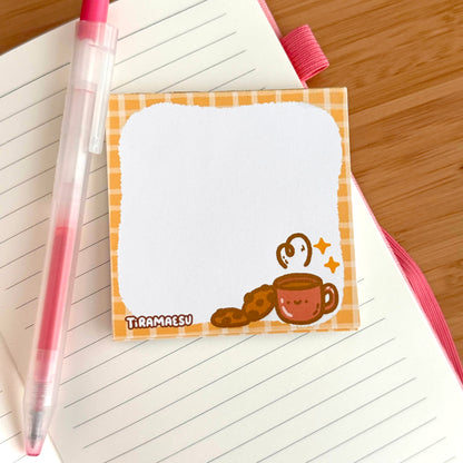 Cozy Cookies and Drink Square Notepad