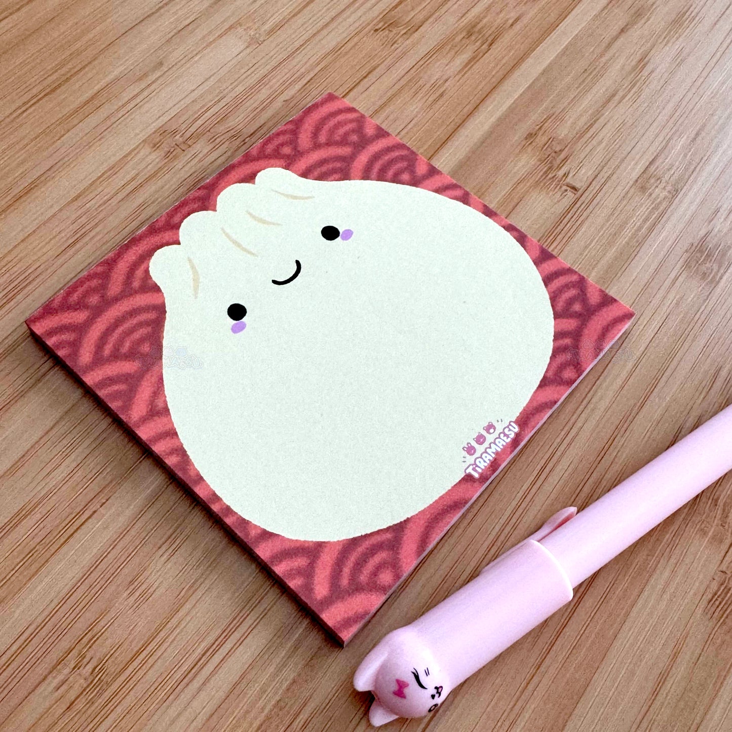 Happy Bao Square Notepad