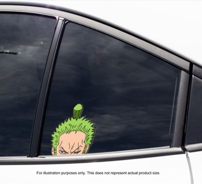 One Piece Zoro Peeker Sticker