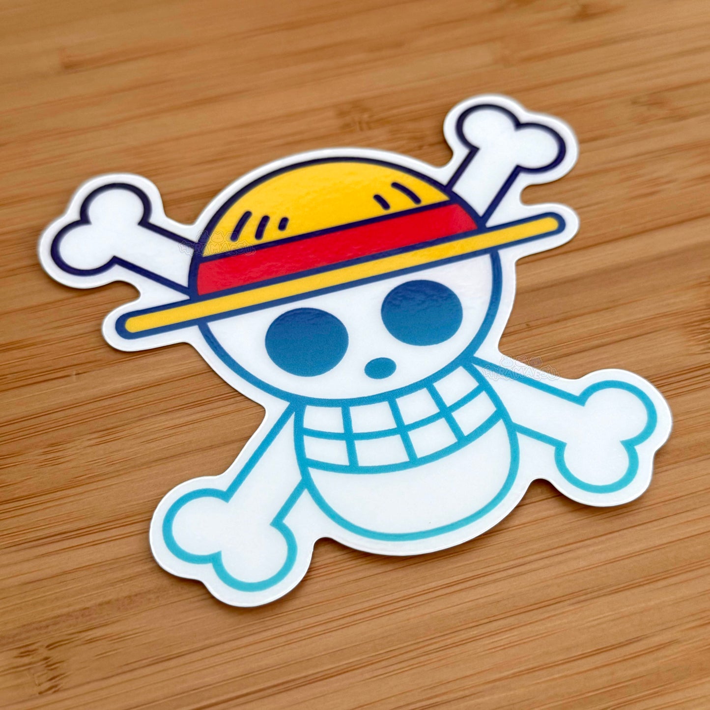 One Piece Strawhat Pirates Peeker Sticker