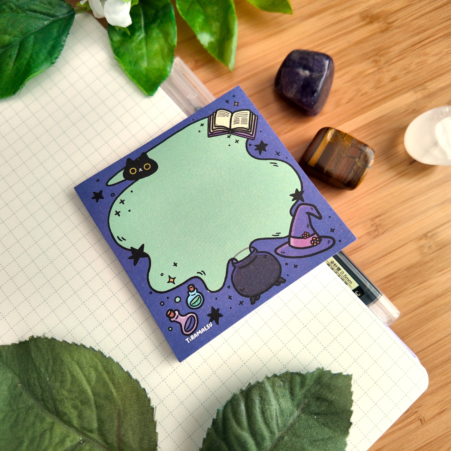 Magical Cauldron Sticky Notes