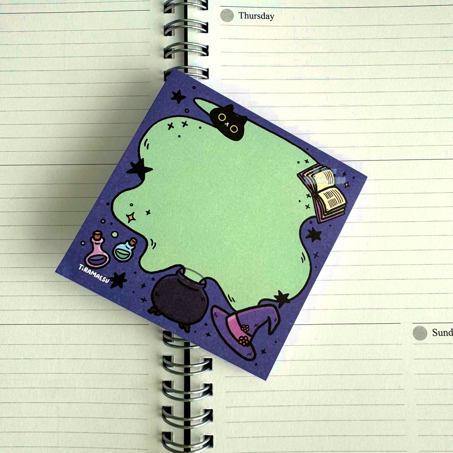 Magical Cauldron Sticky Notes