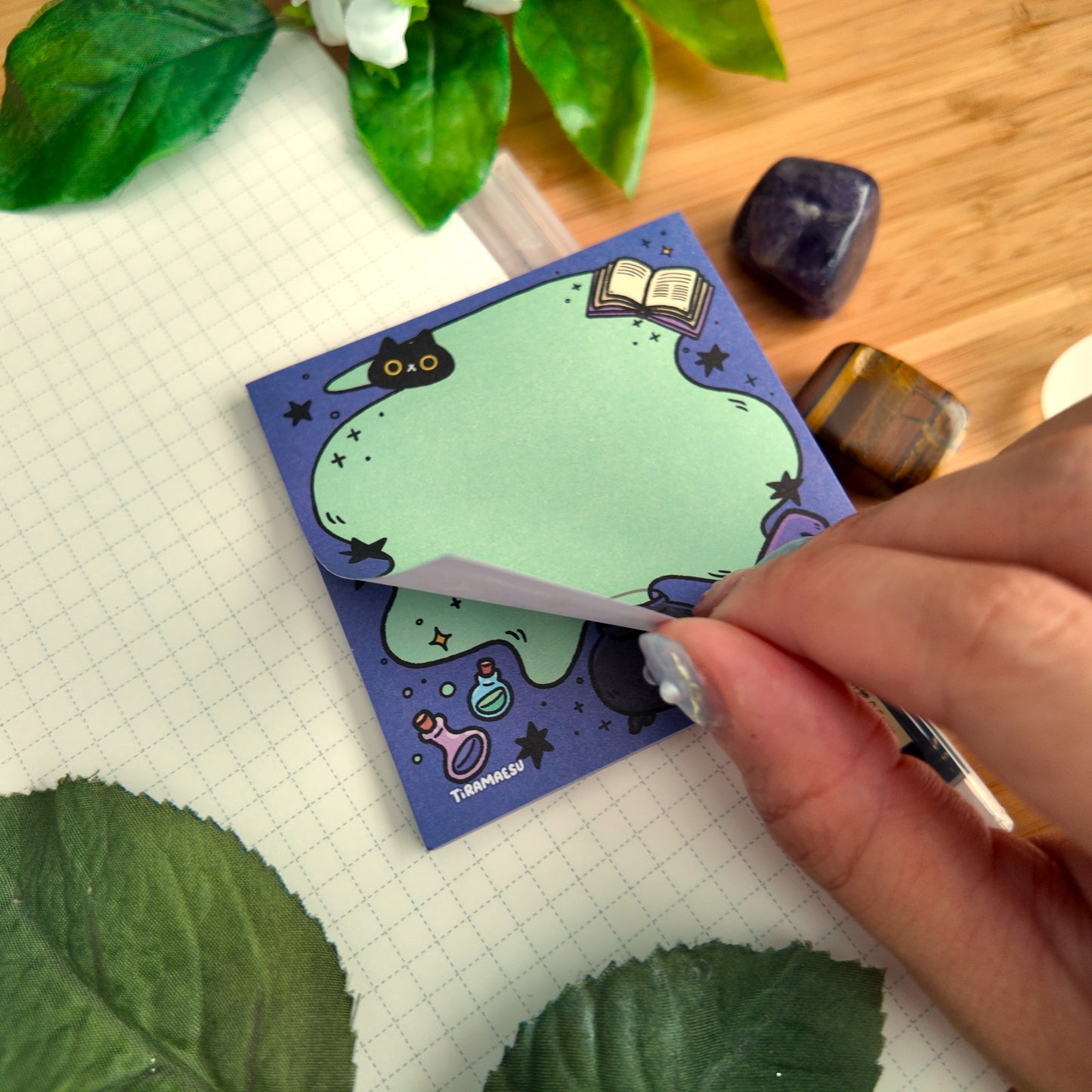 Magical Cauldron Sticky Notes