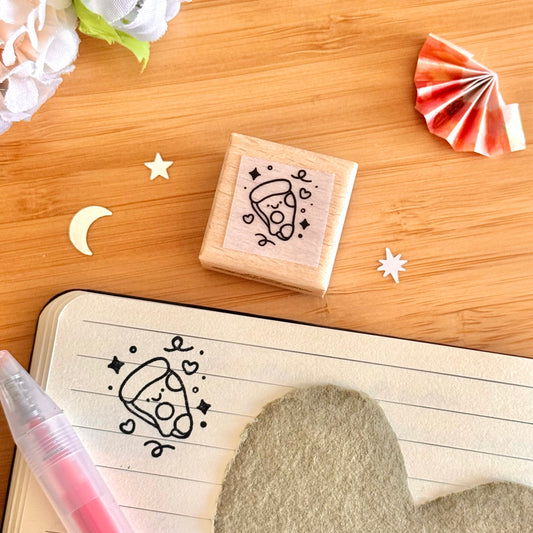 Pizza Wooden Stamp