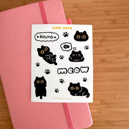 Void Cat Sticker Sheet