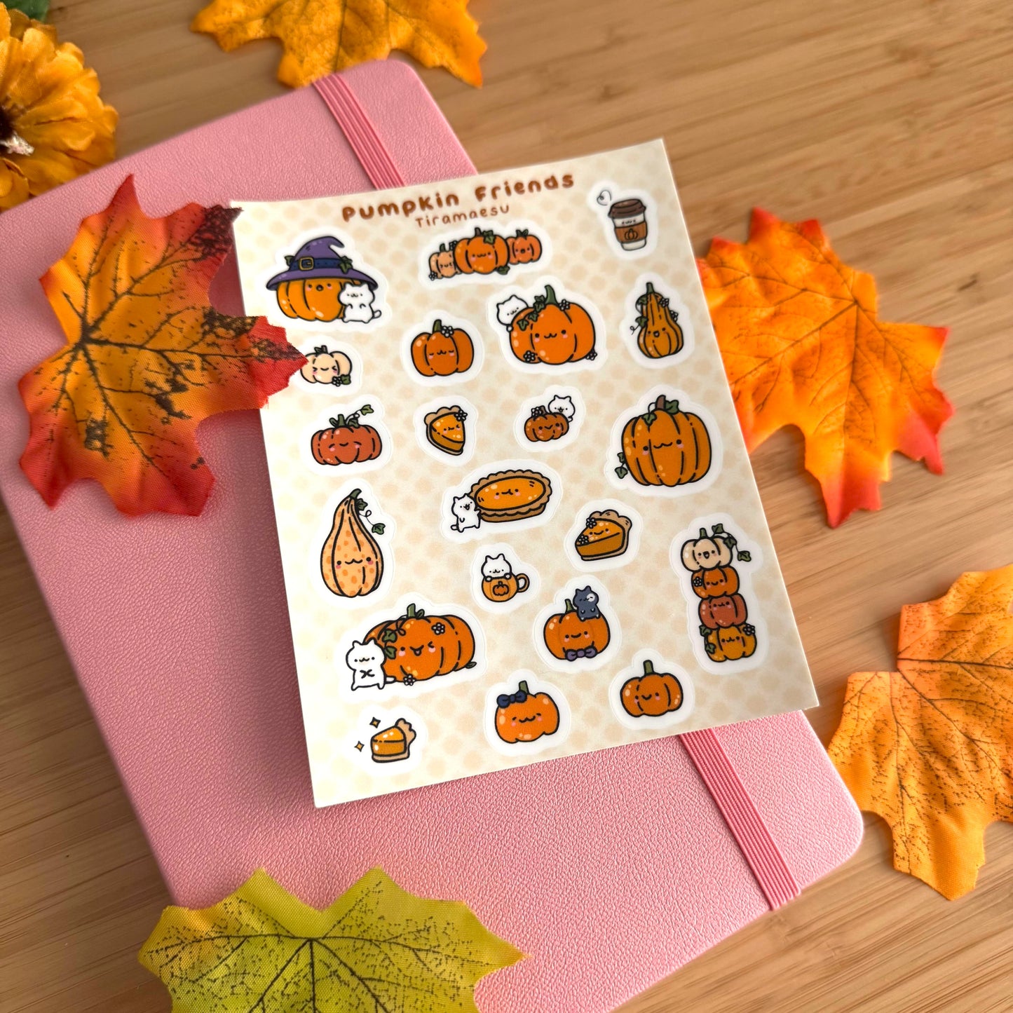 Pumpkin Friends Sticker Sheet
