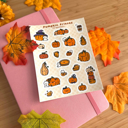 Pumpkin Friends Sticker Sheet