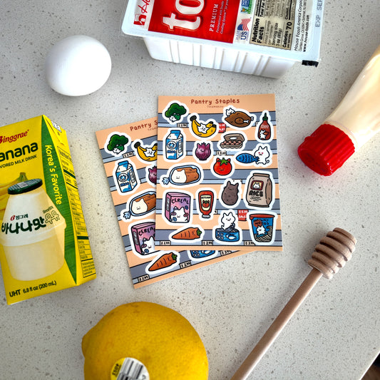 Pantry Staples Sticker Sheet