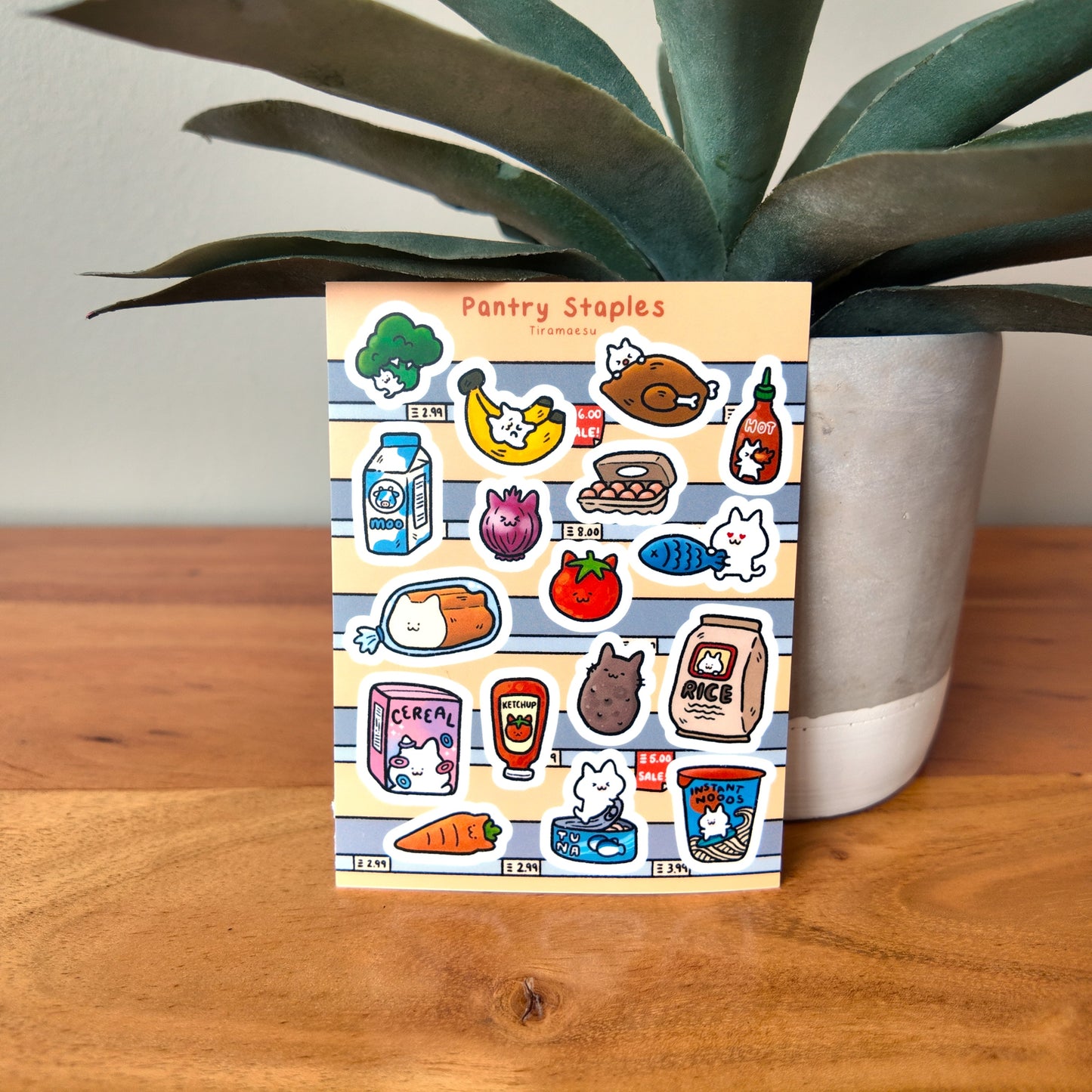 Pantry Staples Sticker Sheet
