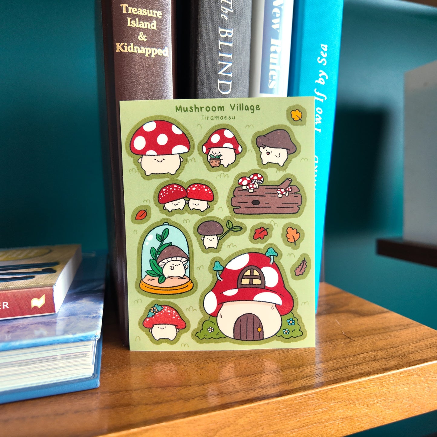 Mushroom Village Sticker Sheet