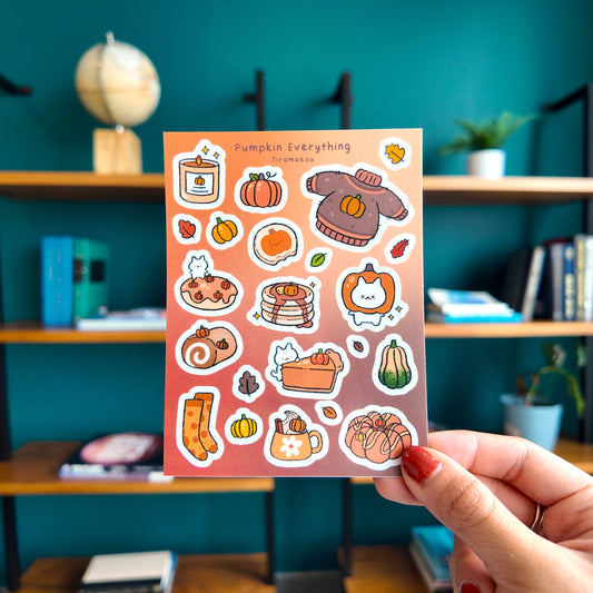 Pumpkin Everything Sticker Sheet