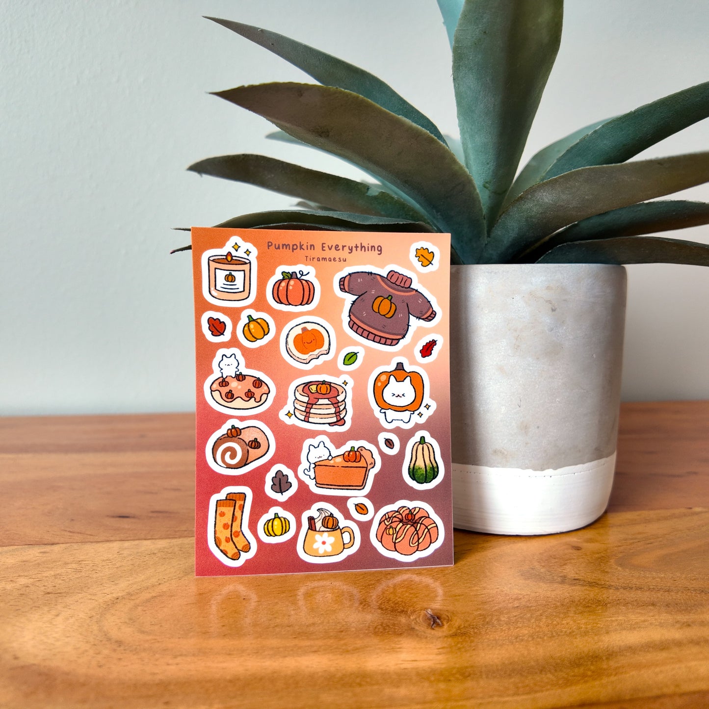 Pumpkin Everything Sticker Sheet