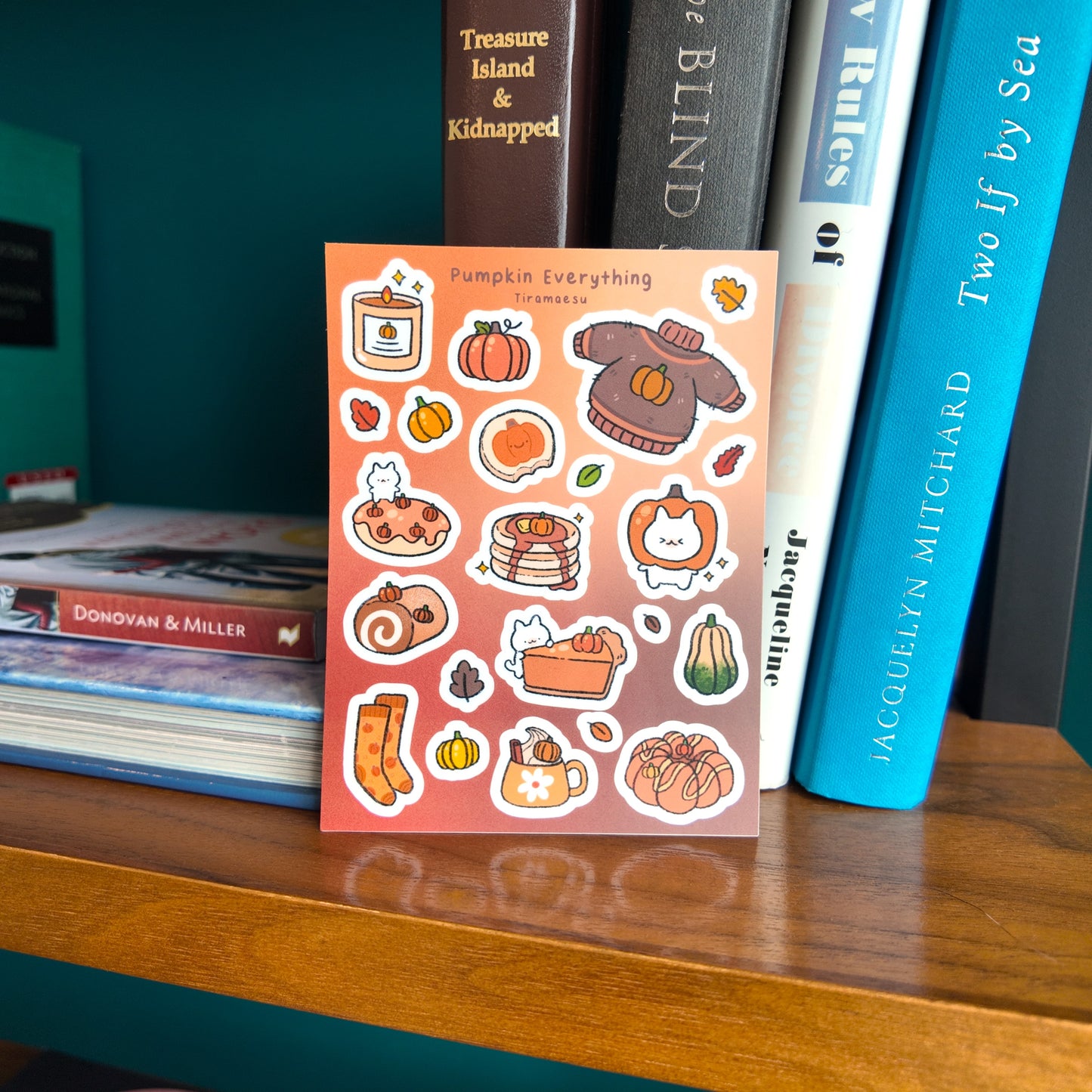 Pumpkin Everything Sticker Sheet