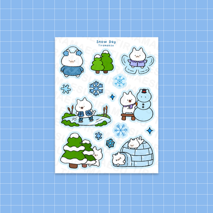 Snow Day Sticker Sheet