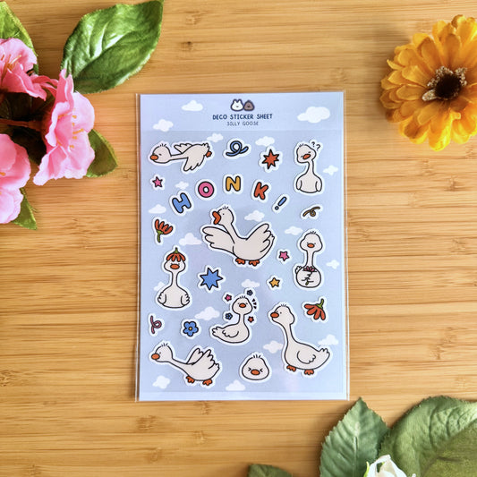 Silly Goose Sticker Sheet
