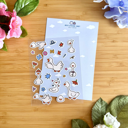 Silly Goose Sticker Sheet