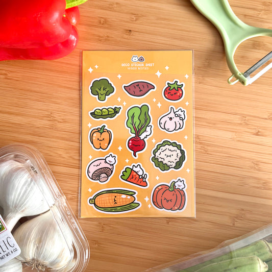 Veggie Besties Sticker Sheet