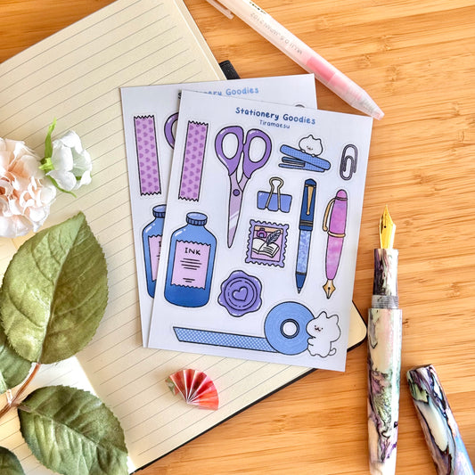 Stationery Goodies Sticker Sheet
