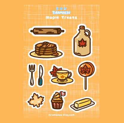 Maple Treats Sticker Sheet