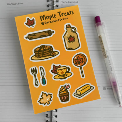 Maple Treats Sticker Sheet