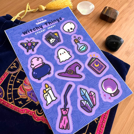 Witchy Things Sticker Sheet