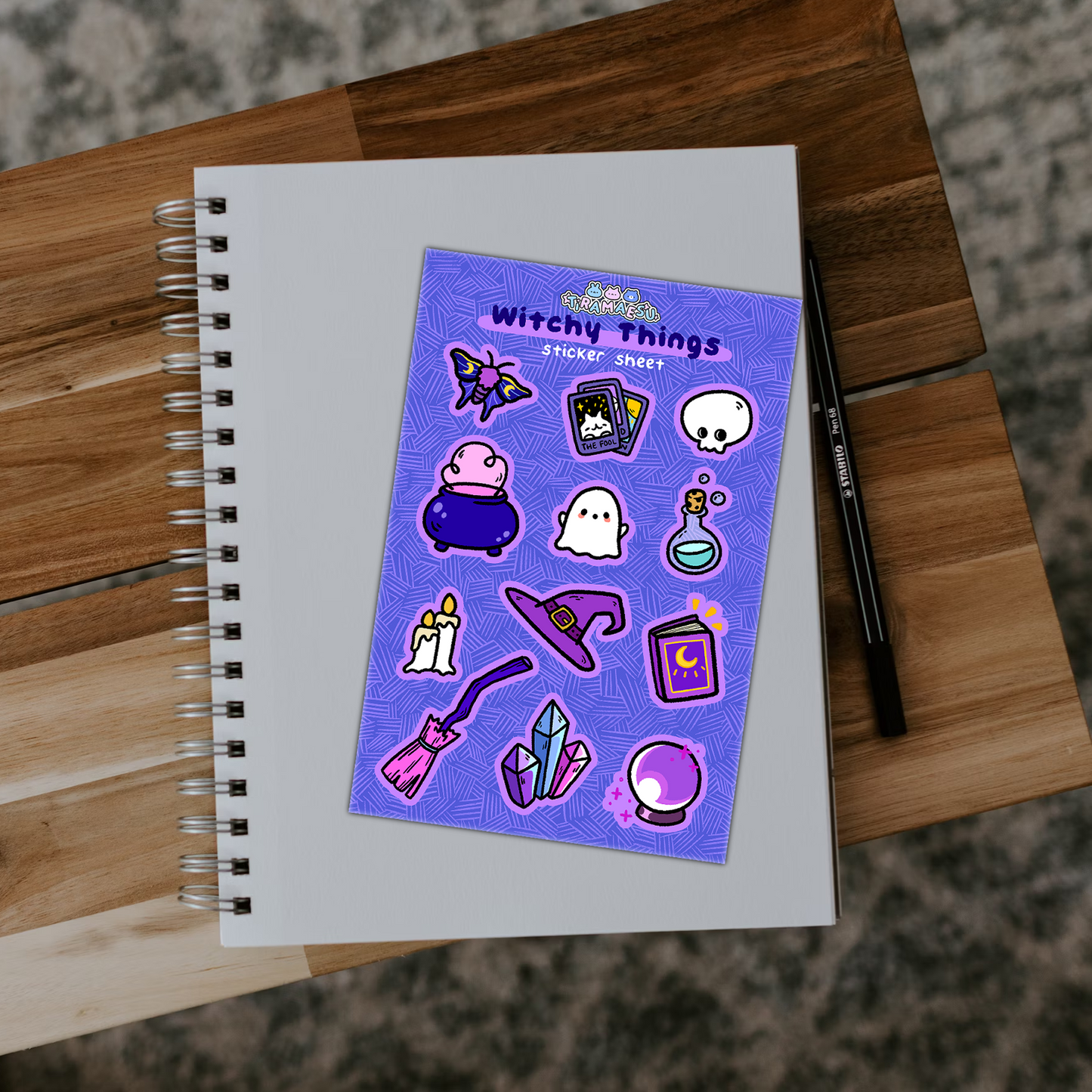 Witchy Things Sticker Sheet