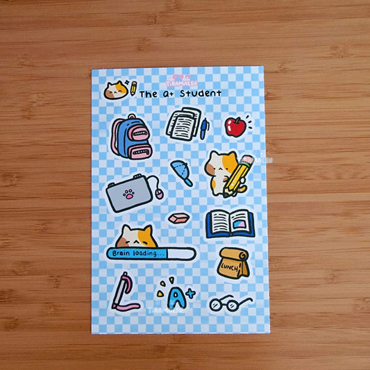 The A+ Student Sticker Sheet