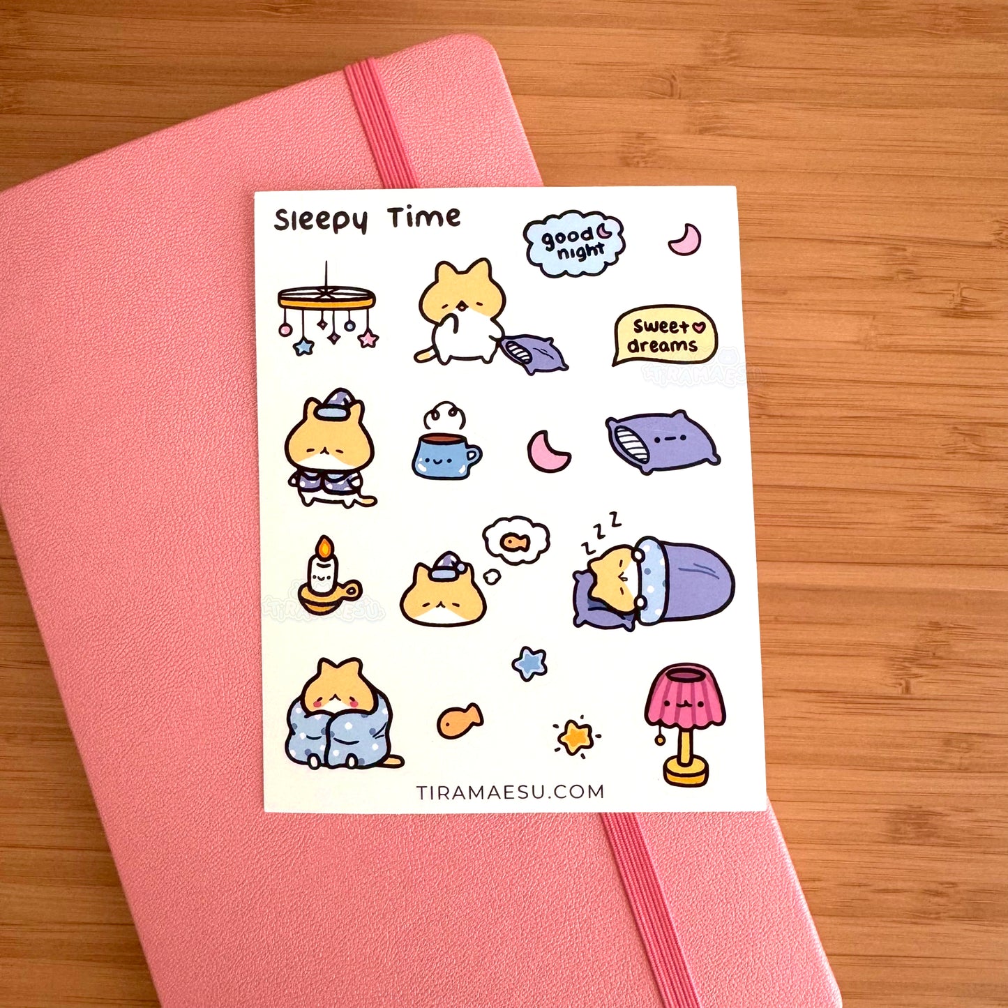 Sleepy Time Sticker Sheet