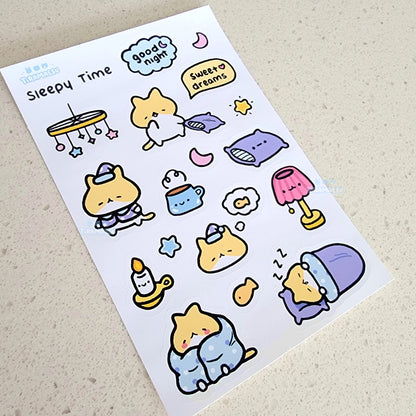 Sleepy Time Sticker Sheet