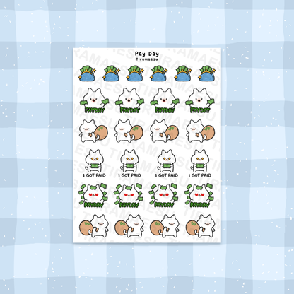 Pay Day Planner Stickers