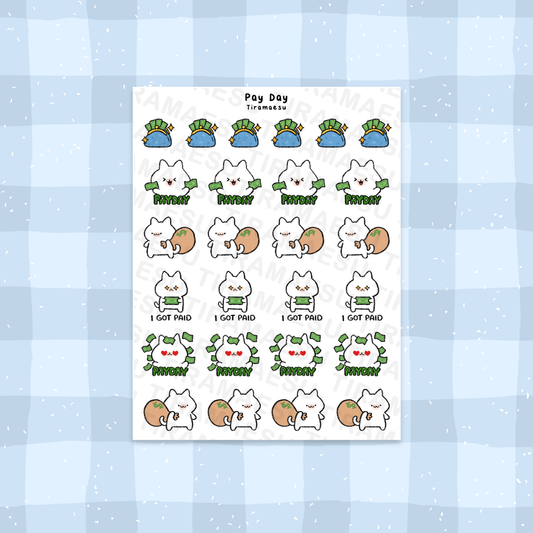 Pay Day Planner Stickers