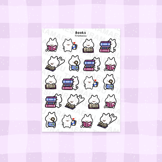 Books Planner Stickers