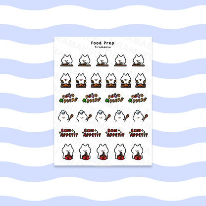 Food Prep Planner Stickers
