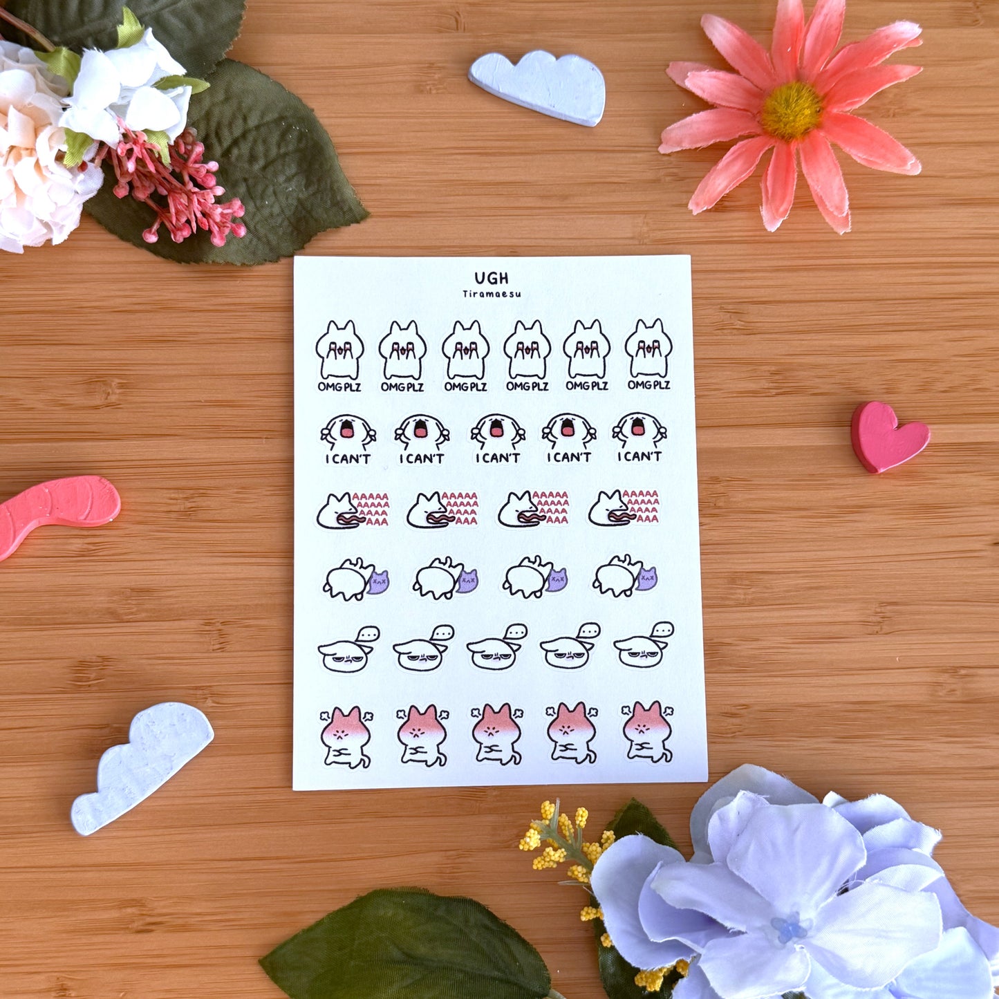 UGH Planner Stickers