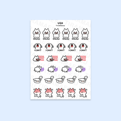 UGH Planner Stickers