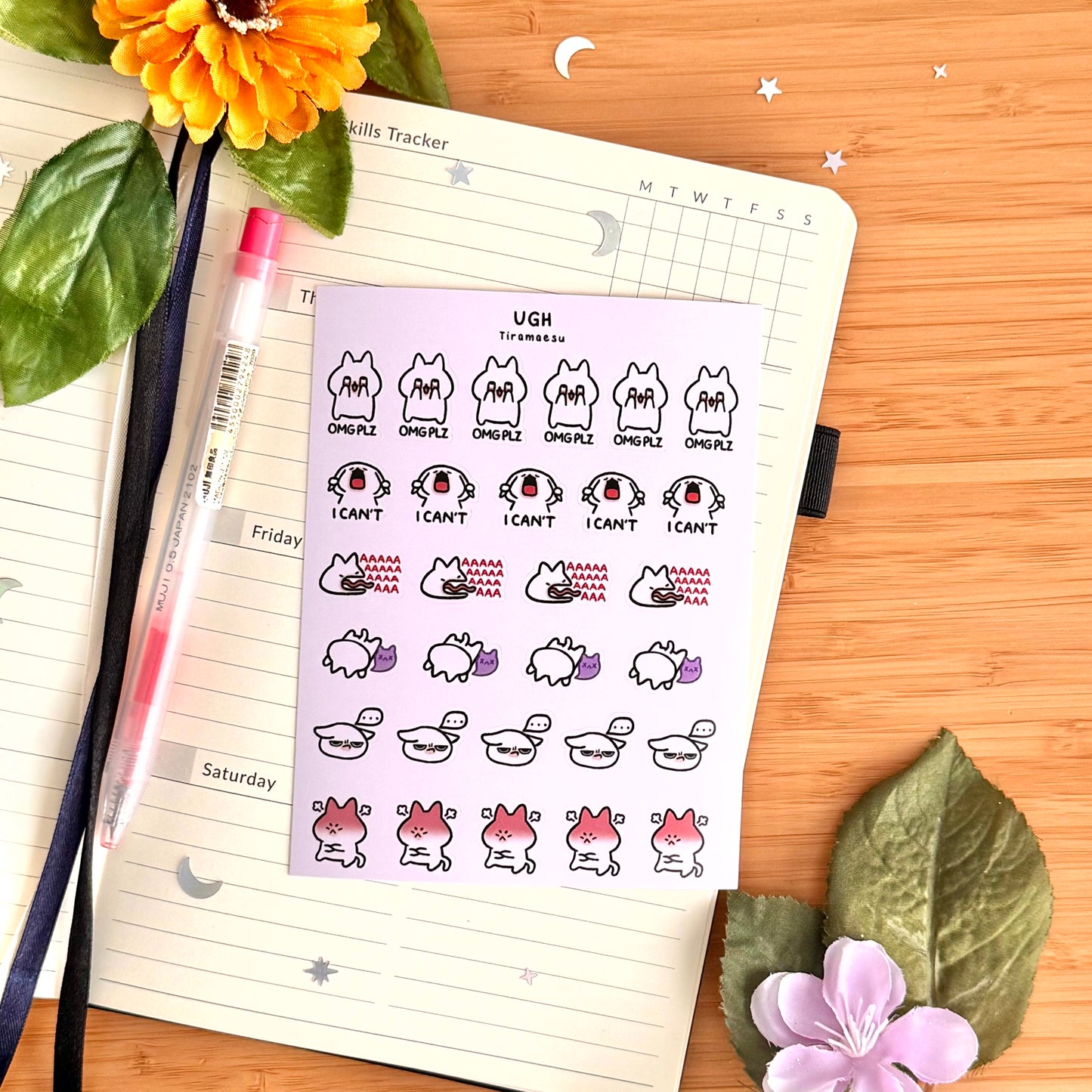 UGH Planner Stickers