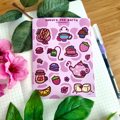 Sakura Tea Party Sticker Sheet