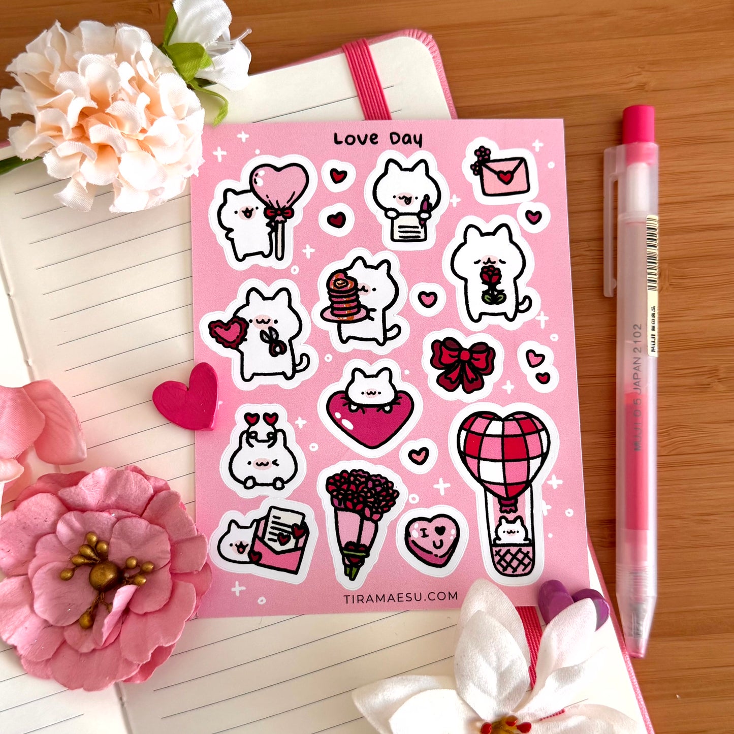 Love Day Sticker Sheet