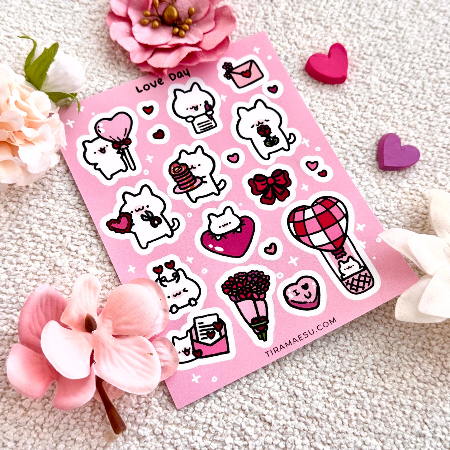 Love Day Sticker Sheet