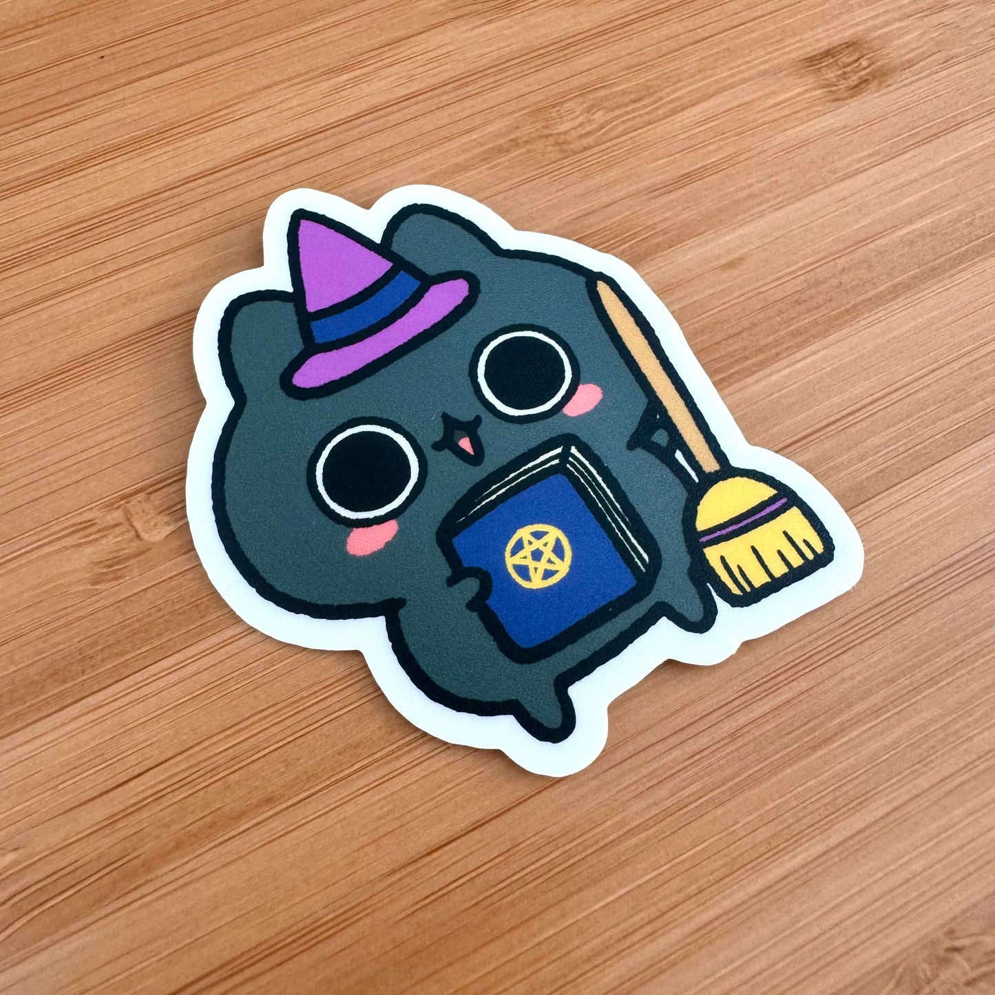 Witch Cat Sticker