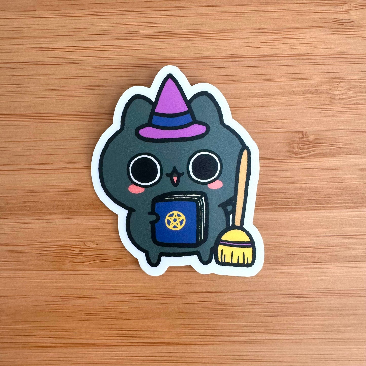 Witch Cat Sticker